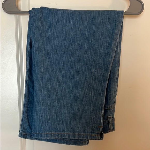 Gloria Vanderbilt Blue Denim Capri Jewels Jeans Size 10 - Picture 10 of 12